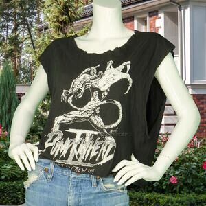 90s Vintage Pumpkinhead 2 II Cast And Crew 1993 Horror Movie Tee T Shirt 2XL